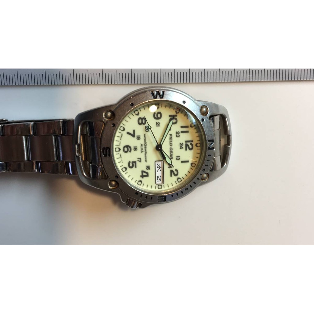 代購幫日本代購代標 Seiko Field Gear Alba Quartz メンズ腕時計 蝦皮購物