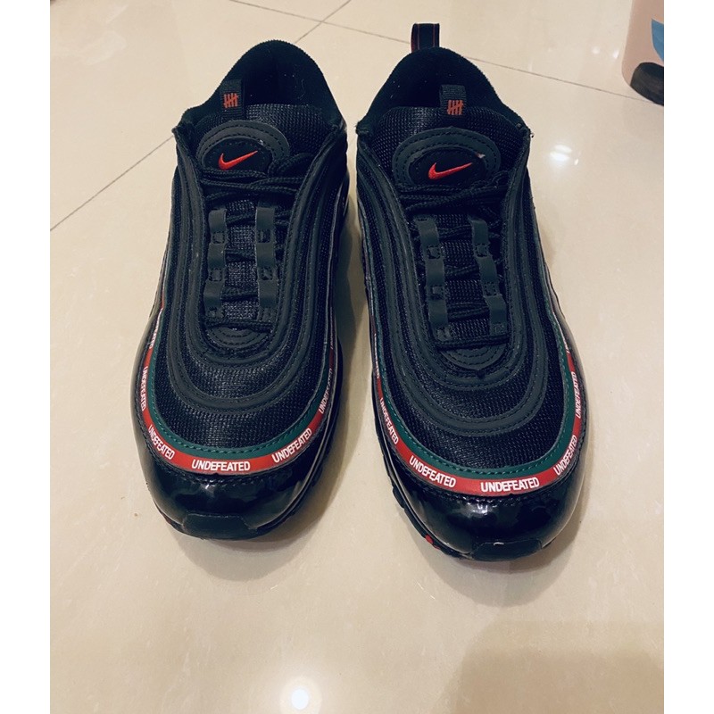 NIKE x UNDEFEATED Air Max 97（黑紅綠 US7)