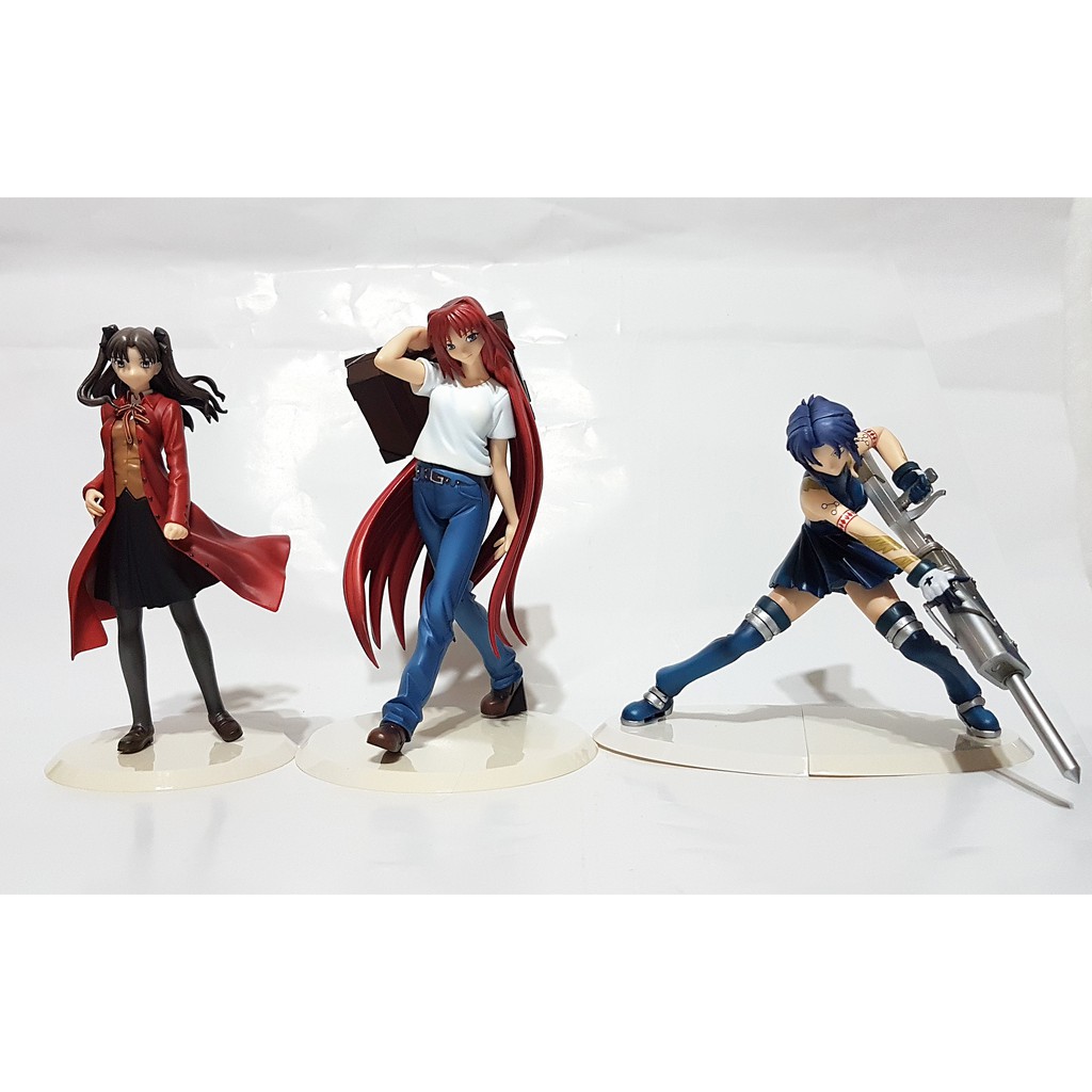 二手type Moon Collection 盒玩fate 月姬希耶爾遠坂凛蒼崎青子雪兒 蝦皮購物