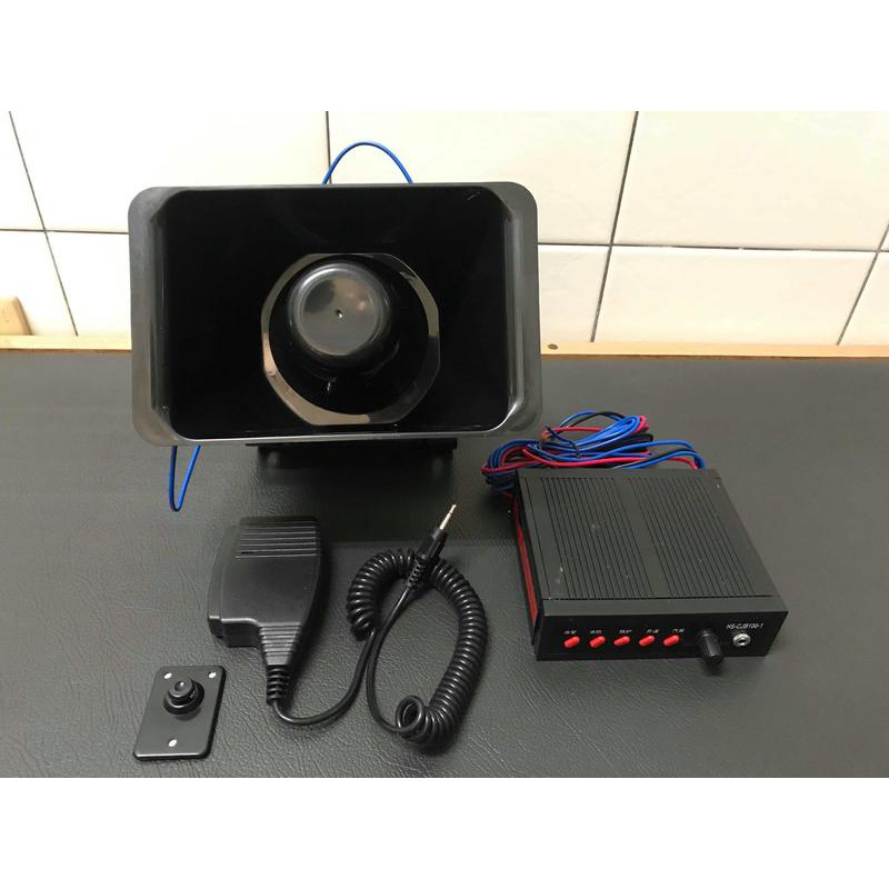 Ko Ma 12v100w5音警報器喊話器遊覽車巴士公車貨車吊車拖吊車怪手堆高機 蝦皮購物