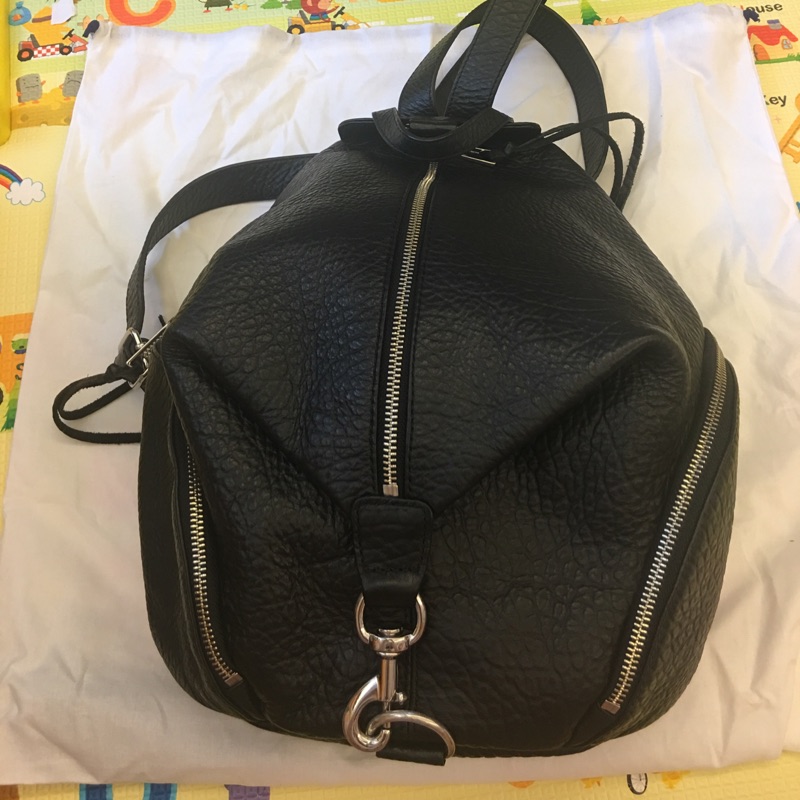 Rebecca Minkoff Julian Leather Backpack 後背包 銀