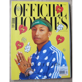 L'Officiel Hommes Italia 15年春夏號 : Pharrell Williams