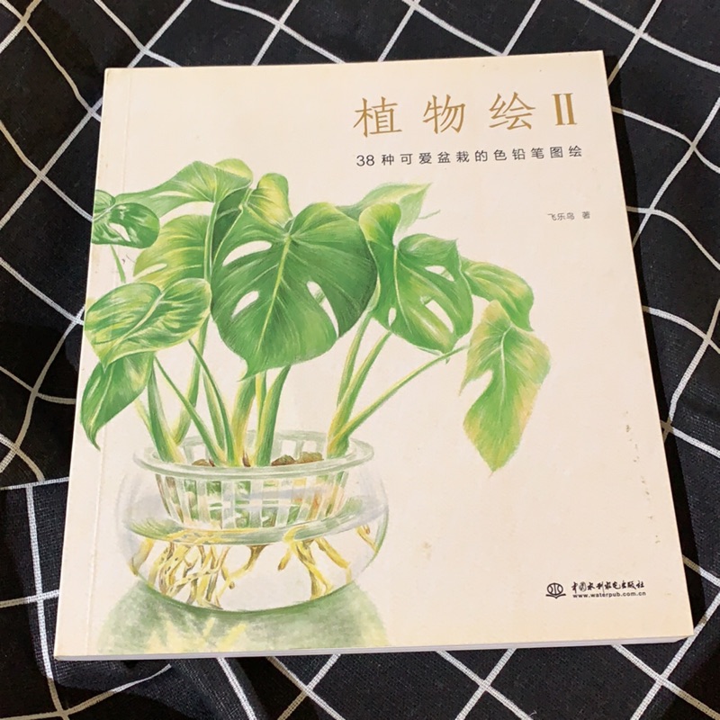 植物繪ii 38種可愛盆栽的色鉛筆圖繪 蝦皮購物