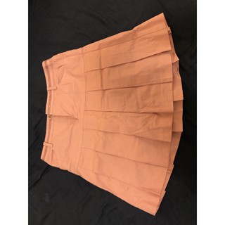 BEAR TWO STYLE粉色打褶裙