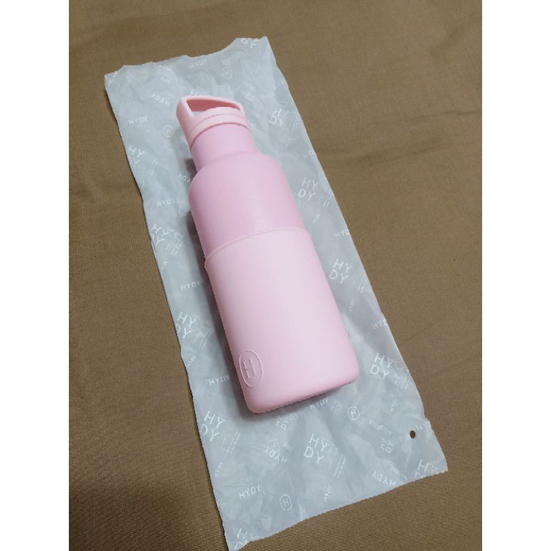 HYDY 不鏽鋼水瓶 粉紅 480ml