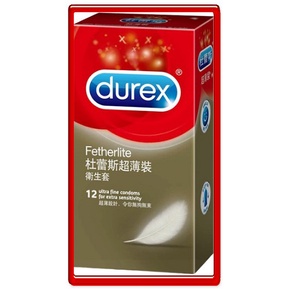 杜蕾斯Durex 保險套 超薄型12入