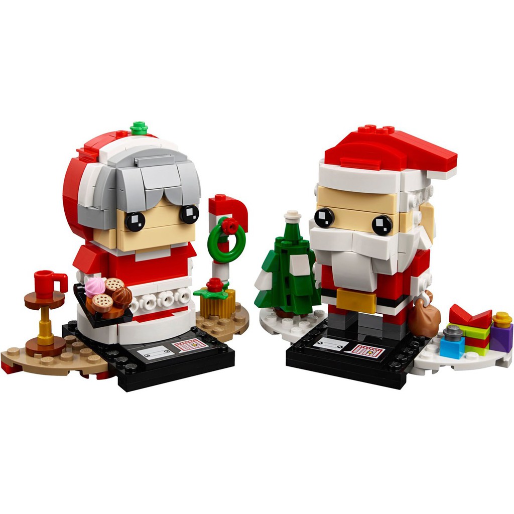 現貨 LEGO 樂高 BRICK HEADZ  40274 聖誕老公公 聖誕老婆婆  全新未拆 原廠貨