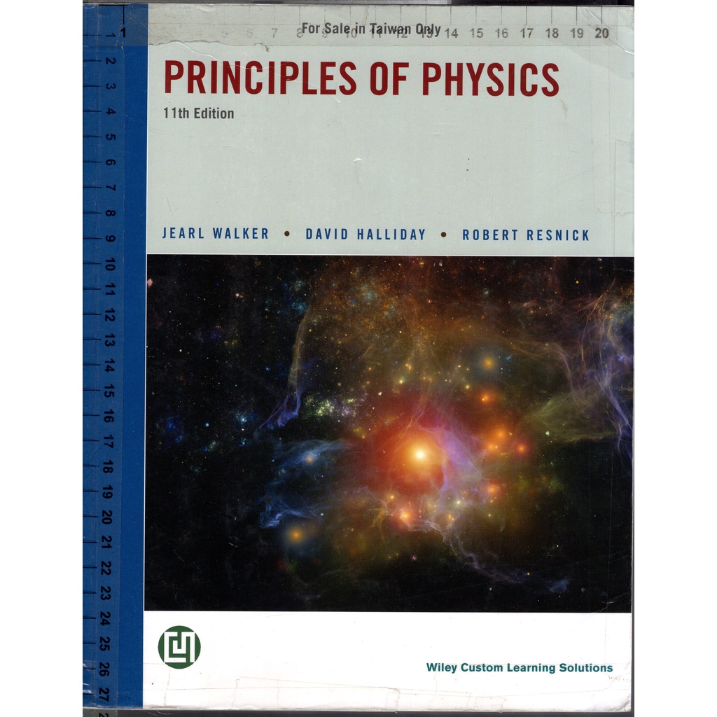 佰俐O《PRINCIPLES OF PHYSICS 11e》2018-WALKER-9781119938743