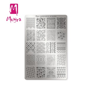 Moyra匈牙利美甲 指彩印花鋼板 轉印鋼板 40創新藝術ART NOUVEAU