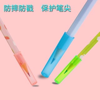 夢灣優品 鉛筆筆帽 新品 高顏值鉛筆筆帽小學生筆尖保護套三角六角桿鼻蓋兒童學習文具用品 蝦皮購物