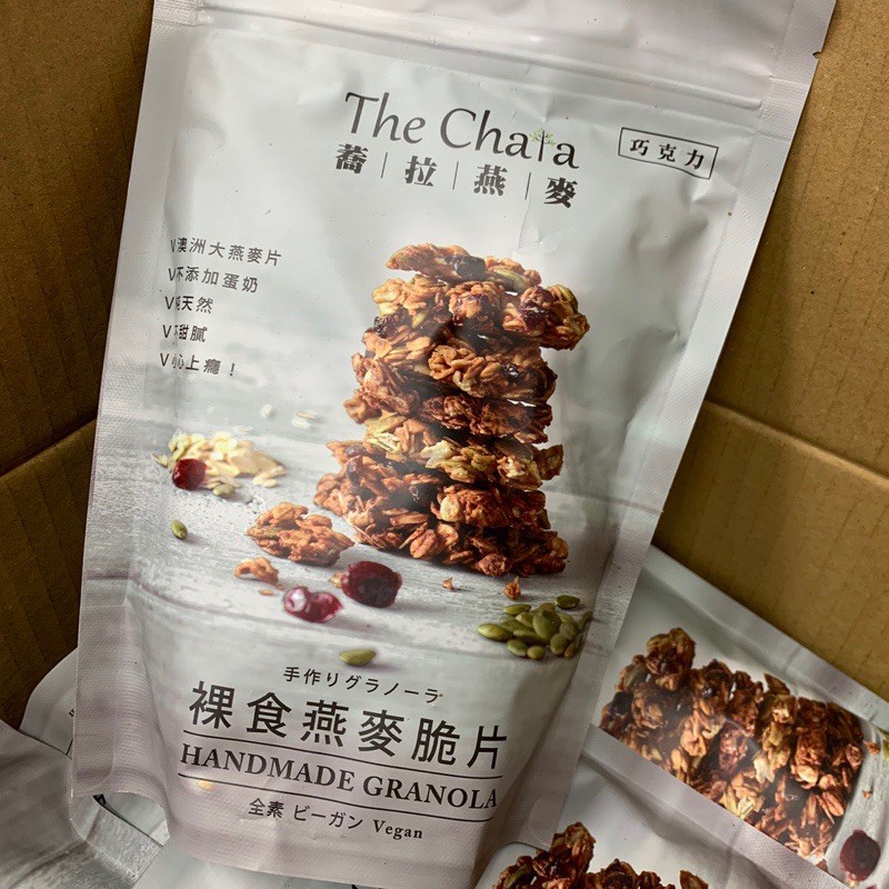 台灣🇹🇼【The Chala 蕎拉】燕麥脆片(2包一組共約460g）