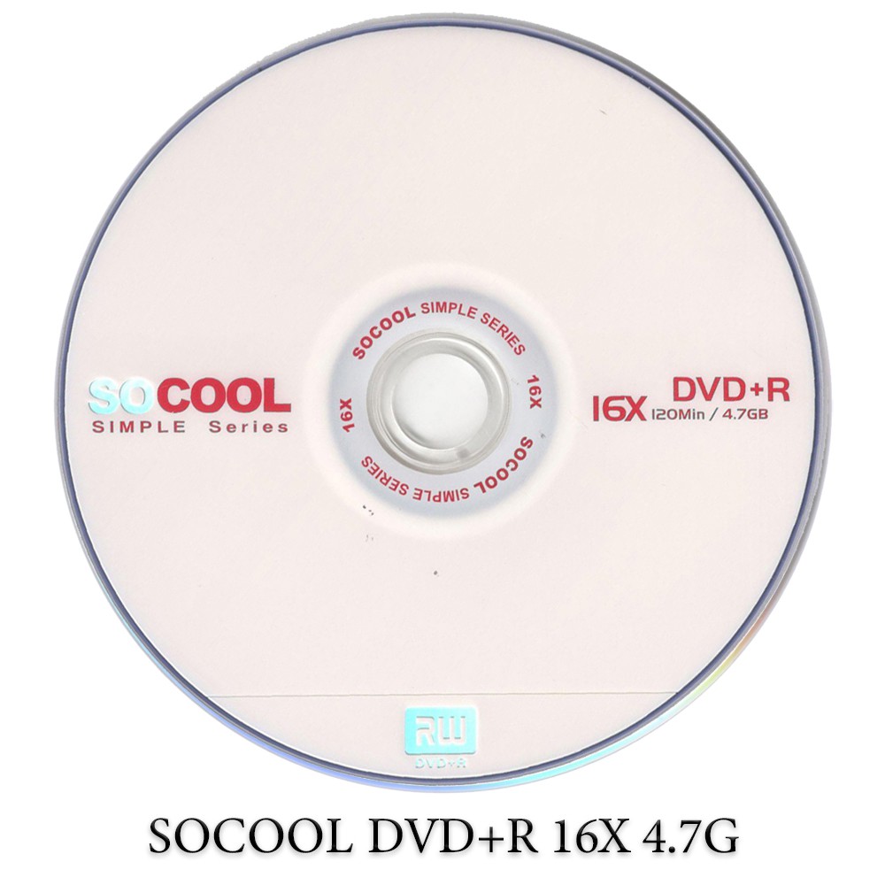 Socool Dvd R 16x Dvd R 16x 可燒錄空白光碟 蝦皮購物
