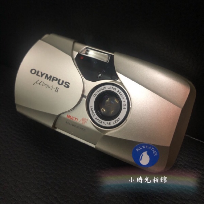 限時特賣 隨身美機 Olympus mju II 喵兔 f2.8 定焦版 生活防水迷你機