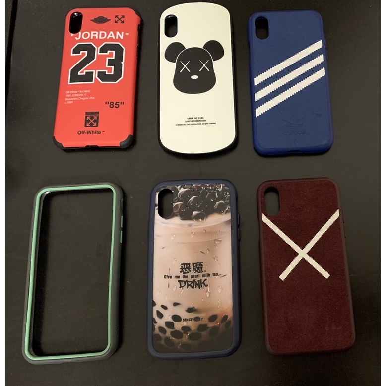 （二手現貨）apple蘋果手機殼 iPhone X XS 保護殼 機殼 愛迪達 adidas 犀牛盾 惡魔殼 手機殼