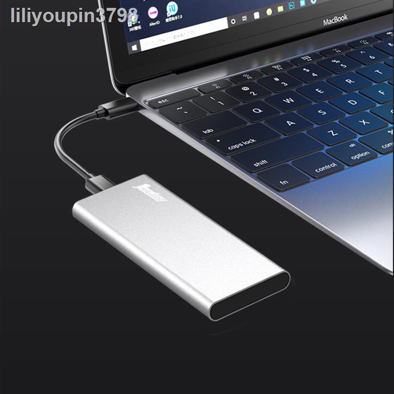 ☸固態移動硬盤盒迷你msata轉USB3.0外接盒 SSD硬盤盒子typec硬盤殼