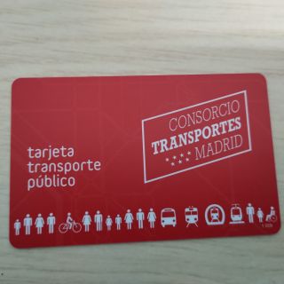 西班牙 馬德里T10交通卡 multi card (剩餘8次)