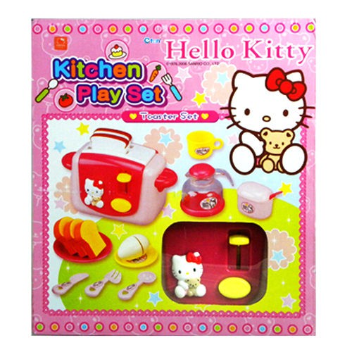 玩得購【Hello Kitty凱蒂貓】家家酒系列-KT烤麵包機 KT2018
