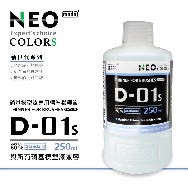 modo摩多製漆所 新世代 D01S硝基專用標準稀釋液