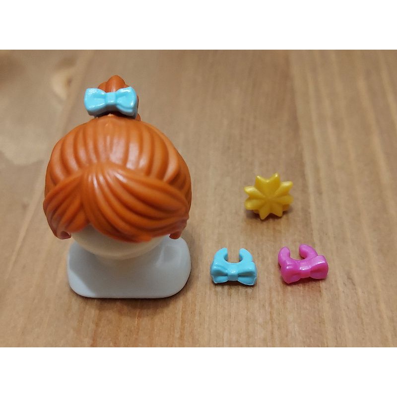 摩比 Playmobil零件 蝴蝶結 星星 髮飾（保留apple…）