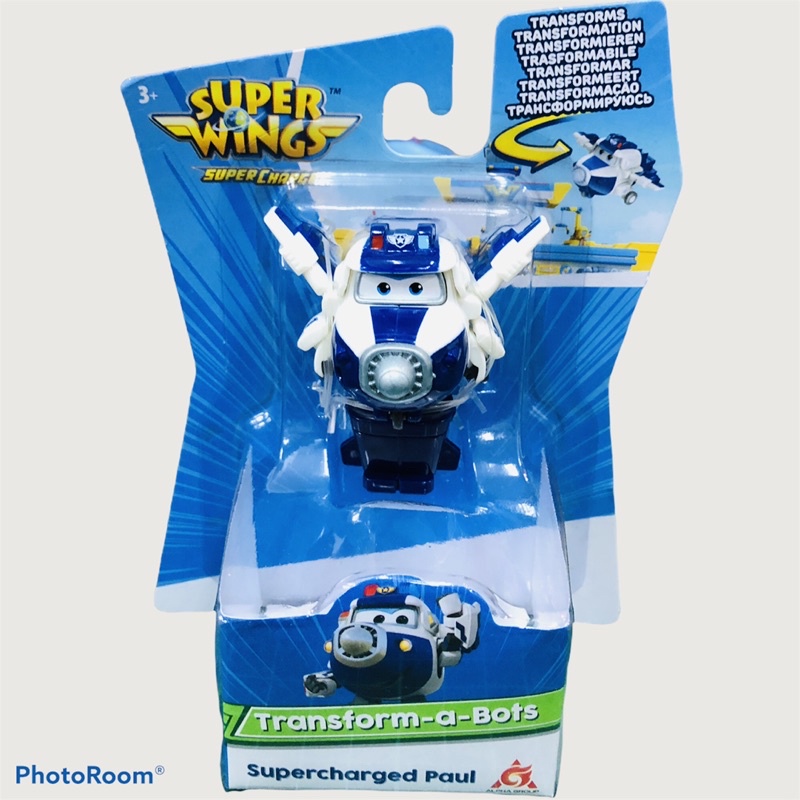 「台中創勝玩具」超級飛俠super wings S5迷你變形超動力保羅