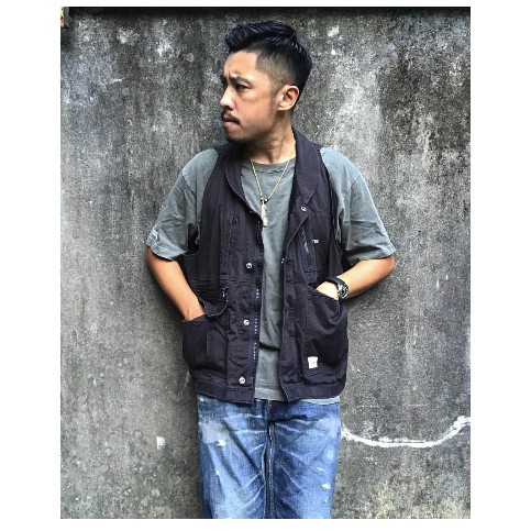 木造 18SS WTAPS REP VEST S - ベスト