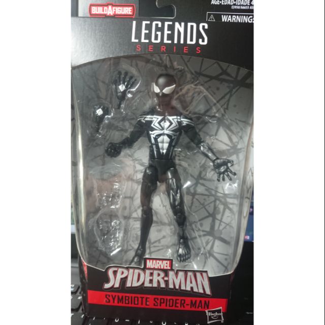 Marvel legends  SYMBIOTE SPIDER-MAN 漫威6吋 黑蜘蛛人 猛毒 金霸王套 (無baf)