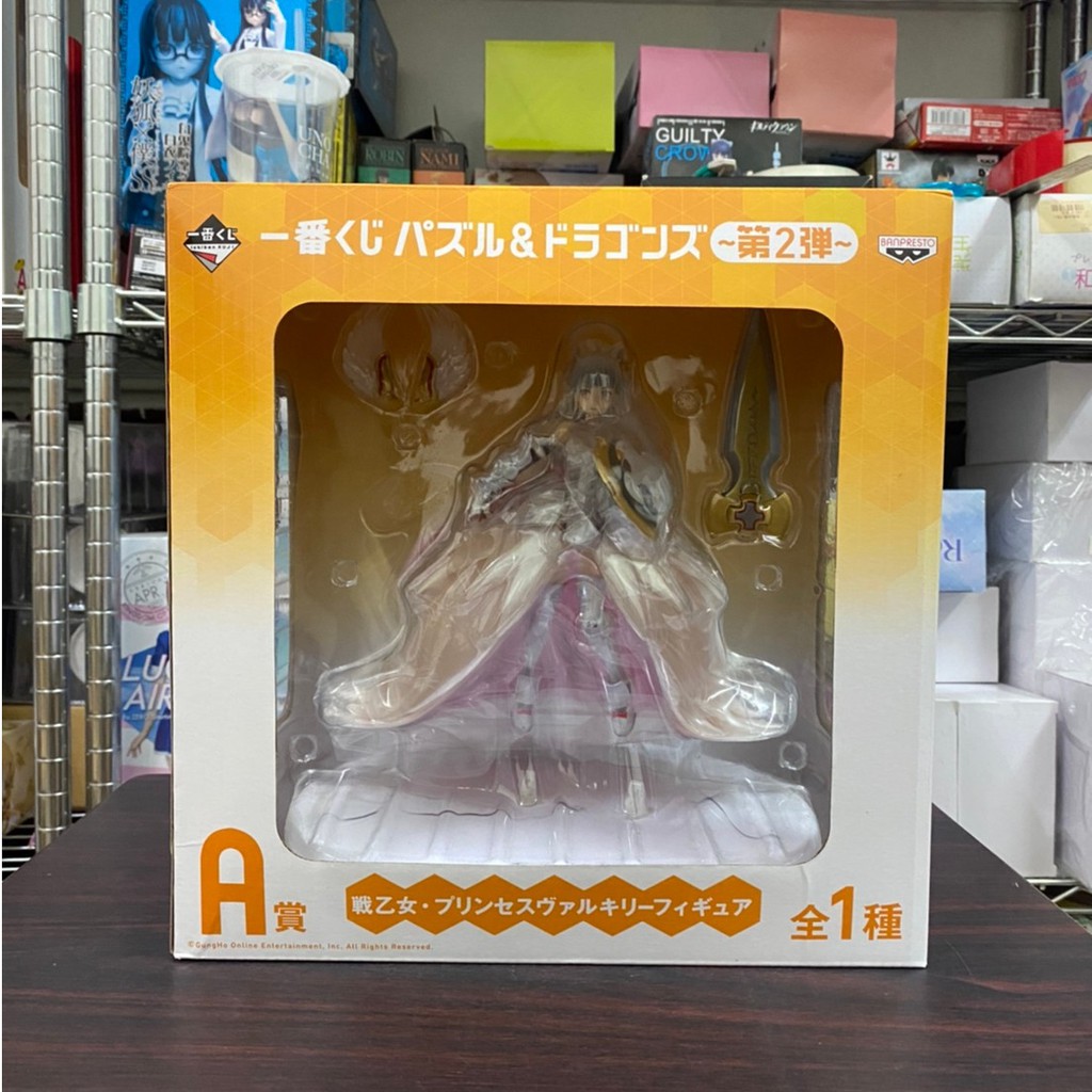 日版客 日版龍族拼圖一番賞a賞戰乙女瓦爾基里公主美少女公仔 蝦皮購物