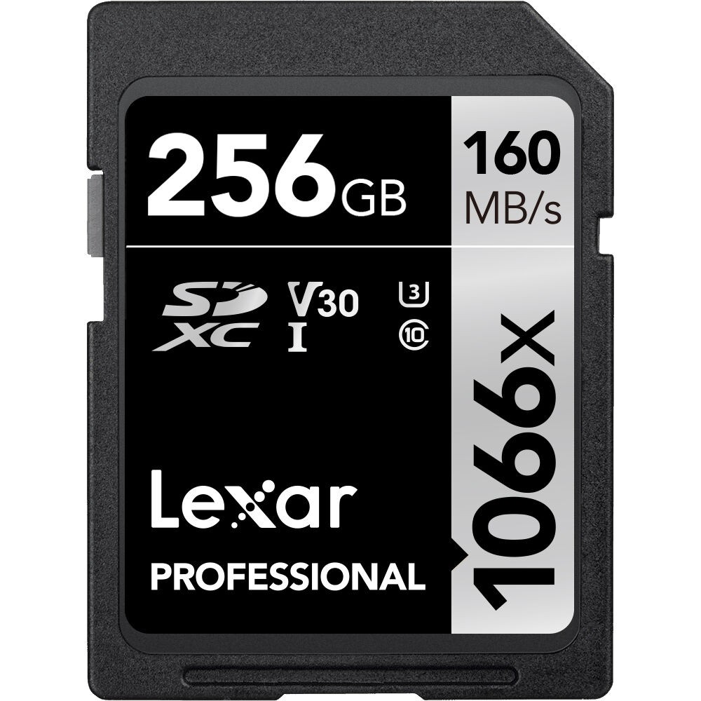 Lexar 雷克沙 Professional 256G SDXC UHS-I 1066x Silver系列 公司貨