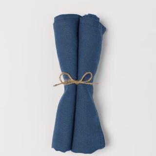 H M Home 2件裝水洗亞麻餐巾 蝦皮購物