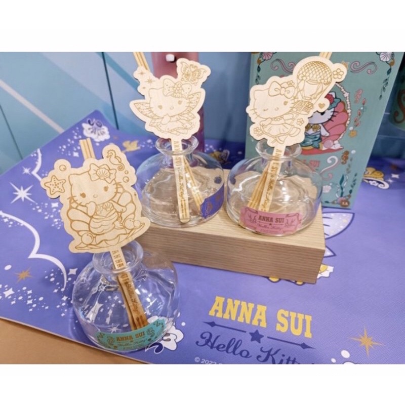 7-11 限量 現貨 ❤️ANNA SUI 聯名 Hello Kitty 🌺香氛擴香瓶組 共三款