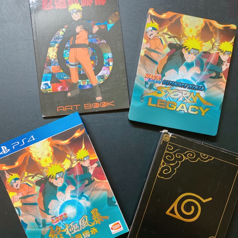 PS4 火影忍者 鐵盒限定版合輯 終極風暴 經典傳承 中日文