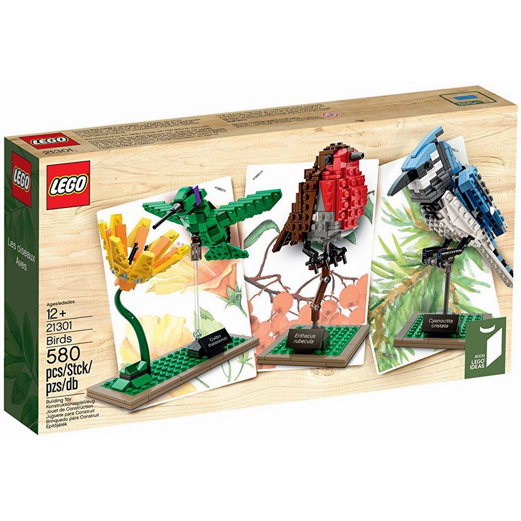 [全新盒裝未拆-天天出貨] Lego 21301 樂高 IDEAS系列 鳥 Birds