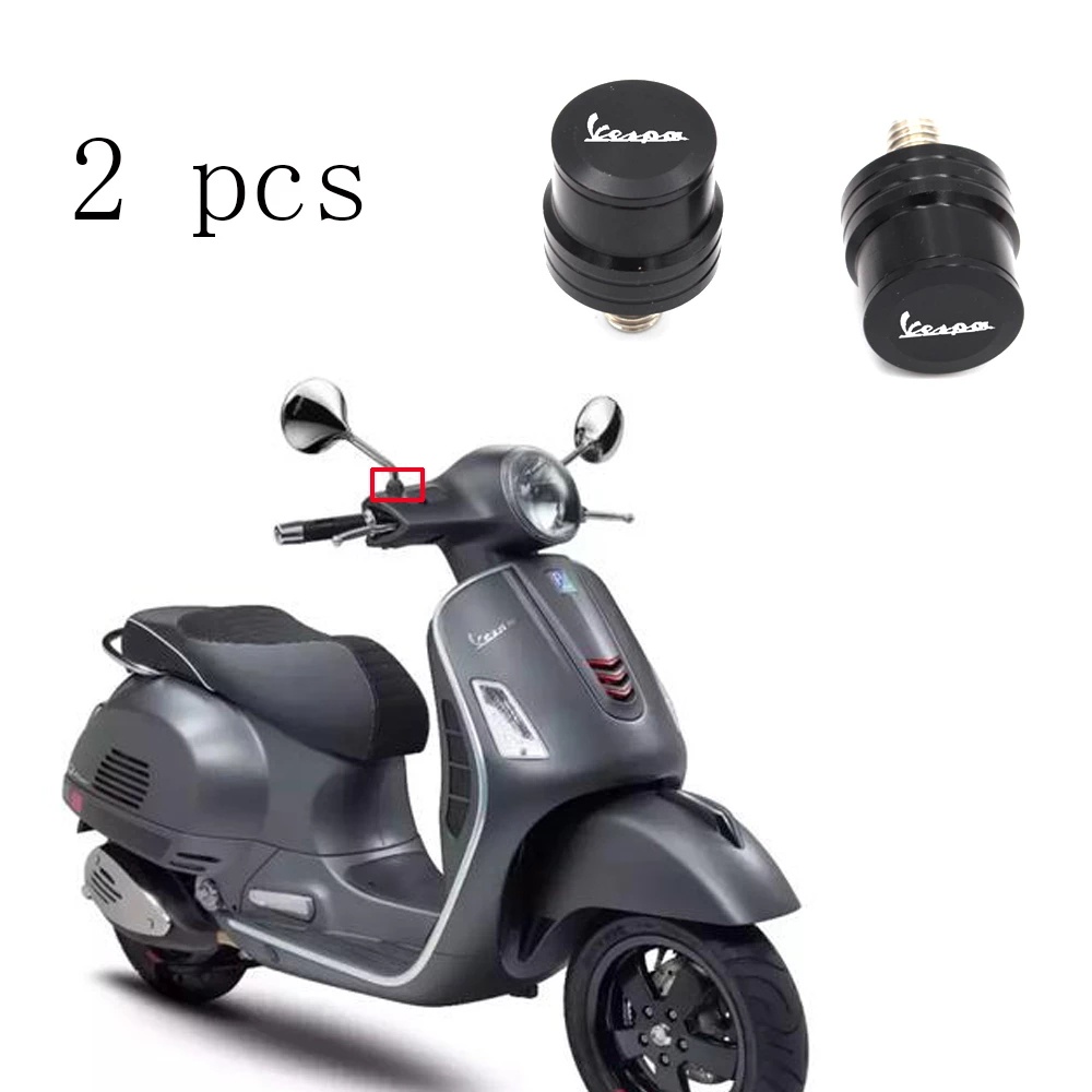 用於 Piaggio VESPA LX LXV Primavera Sprint 125 150 GTS300 的鋁製鏡