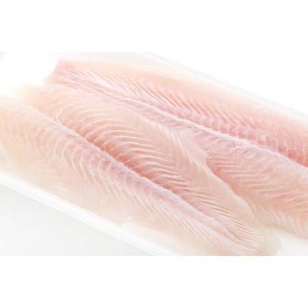【現鮮水產】鯰魚片（巴沙魚片）1公斤/包-包冰40%