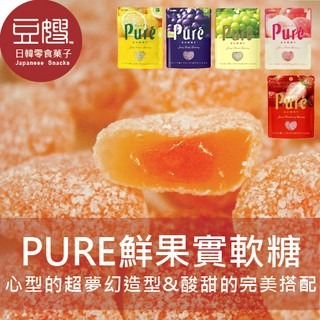 【KANRO】日本零食 KANRO 甘樂 PURE 水果實感軟糖