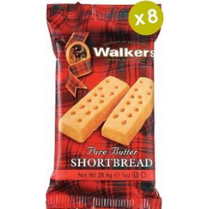 《Walkers》蘇格蘭皇家奶油餅乾(口袋包)8入227.2g  保存期限2023/3/30