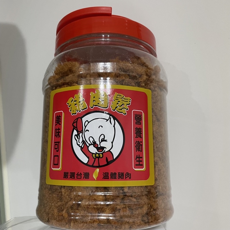 高成 原味豬肉鬆 大罐裝 (藝人小禎走紅的豬肉鬆)