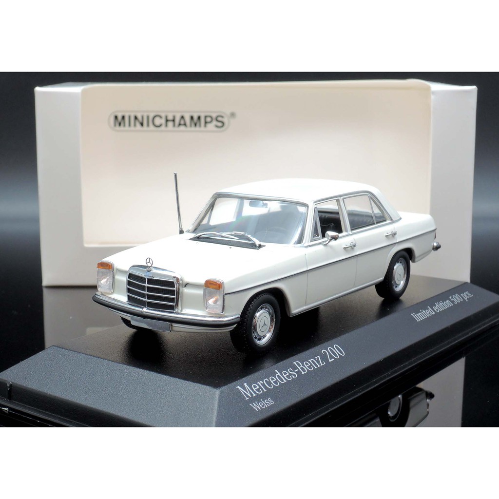 【M.A.S.H.】現貨特價 Minichamps 1/43 Mercedes-Benz 200D (W115) 白