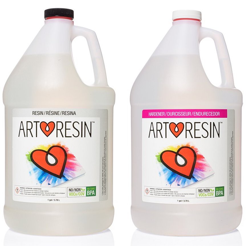 ArtResin Epoxy Resin 7.56 L 工藝專用環氧樹脂 耐抗光不變色 AR2GAL  看選項現貨或預購
