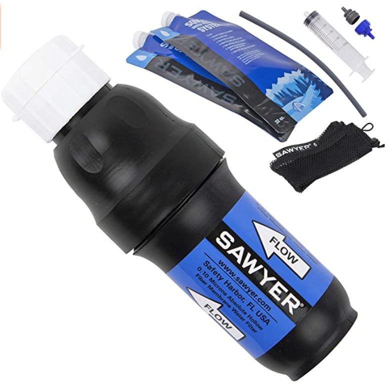 【SAWYER】Sawyer Squeeze 濾水器 SP129 水袋兩入