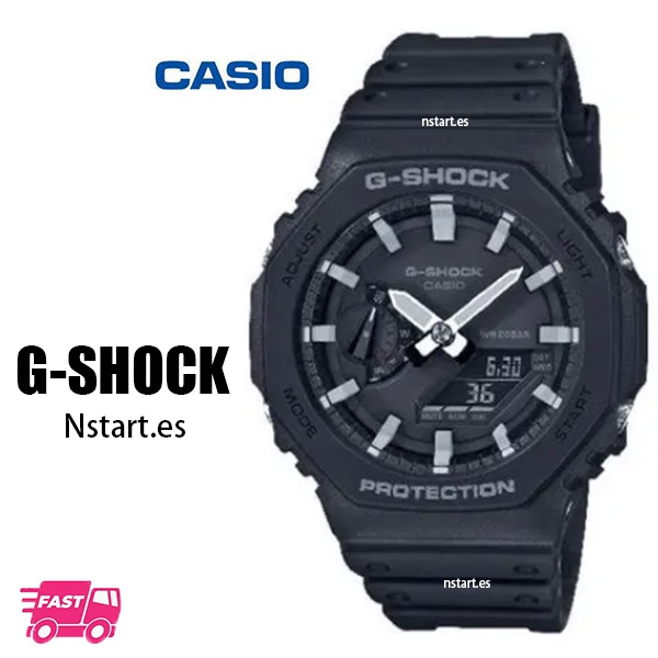 G-shock GA-2100-4A GA-2100-1A 男士/女士休閒運動防水手錶