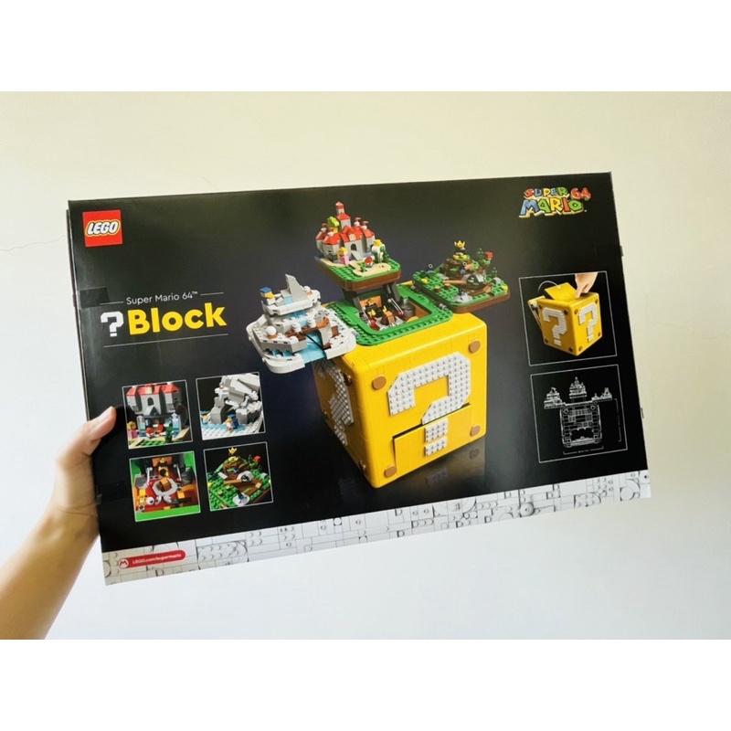 【已組裝】LEGO 樂高 超級馬利歐 71395 64問號磚 64 Question Block