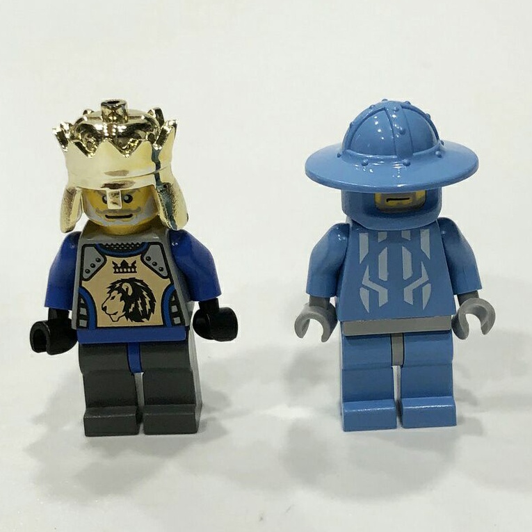 【52 lego】全新LEGO樂高人偶 城堡系列 國王 士兵