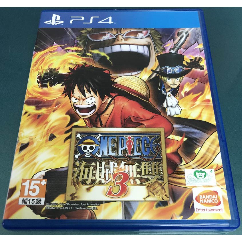 PS4遊戲 二手 航海王 海賊無雙 3 One Piece 中文