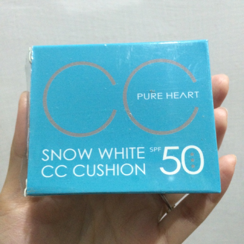 Pure Heart絲光透白CC防曬氣墊粉餅 保濕加強版SPF50+++