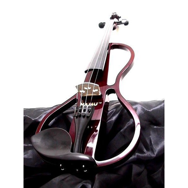 日本YAMAHA中古鋼琴批發倉庫 4/4電子小提琴 紅色 市價12000 網拍超低4780元
