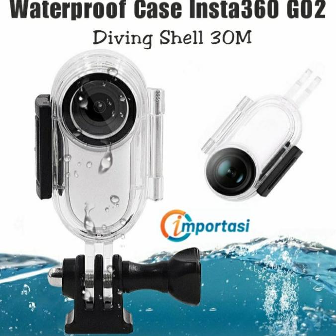 防水潛水箱 INSTA360 GO2 水下外殼 30m 防水 impot77 質量