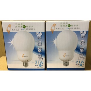 寶島之光21W球型省電燈泡 120V白光/黃光