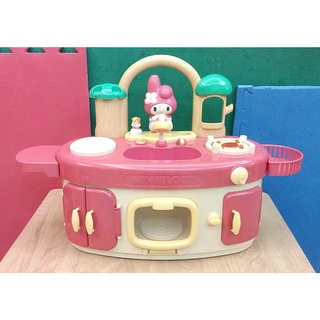 [ 二手玩具 ] 日本Pinocchio My Melody 美樂蒂小廚房