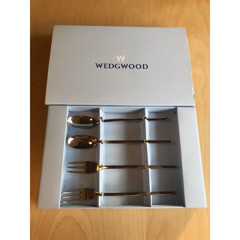 全新 Wedgwood 餐具組 湯匙 茶匙 叉子 水果叉